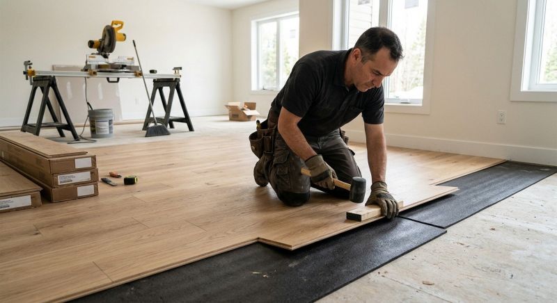 Engineered Wood Installation in Warwick, RI