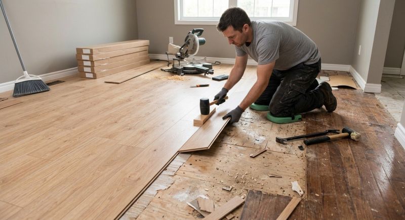 Laminate Floor Installation in Bristol County, MA
