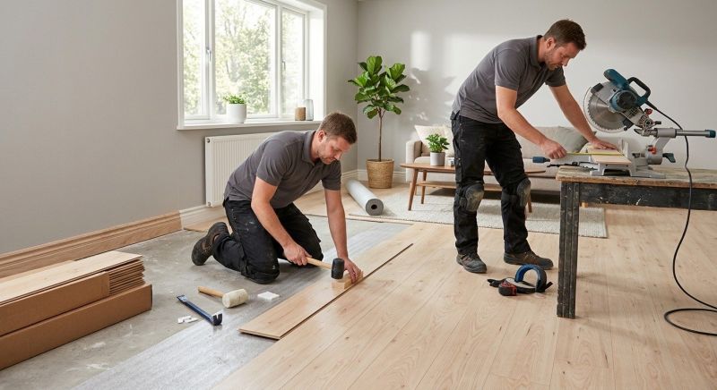 Laminate Floor Installation in Seekonk, MA