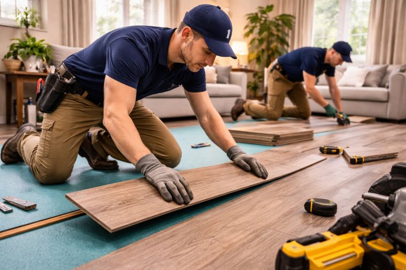 Laminate Floor Replacement in Bristol, RI
