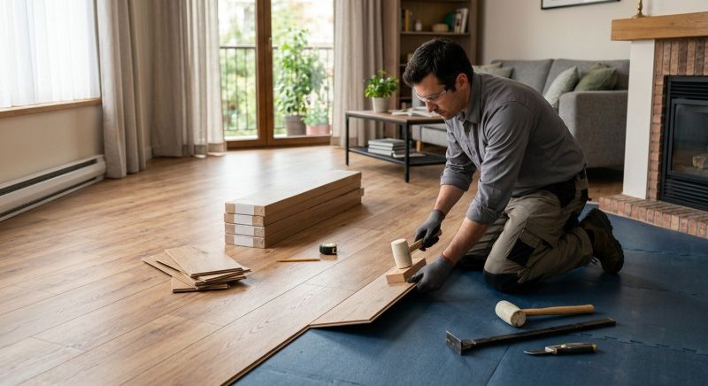 Laminate Floor Replacement in Fall River, MA