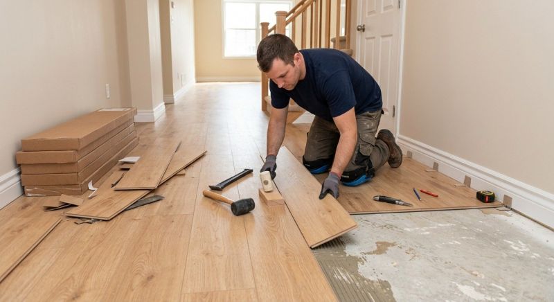 Laminate Floor Replacement in Plainfield, CT