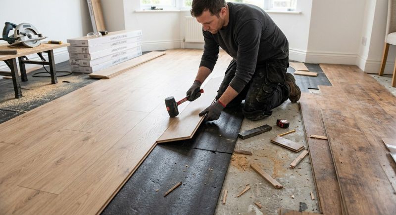 Laminate Flooring Replacement in Warwick, RI