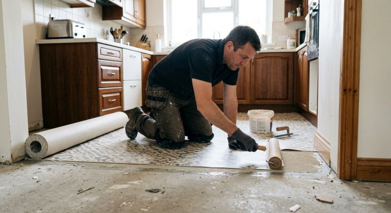 Linoleum Floor Installation in Mansfield, MA