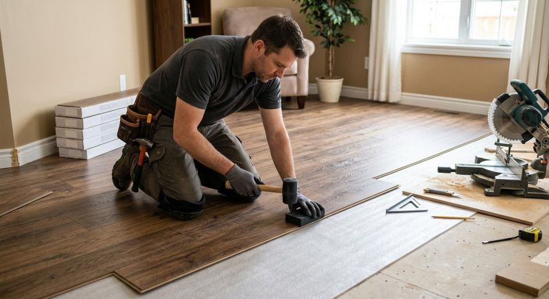 Plank Laminate Installation in Warwick, RI