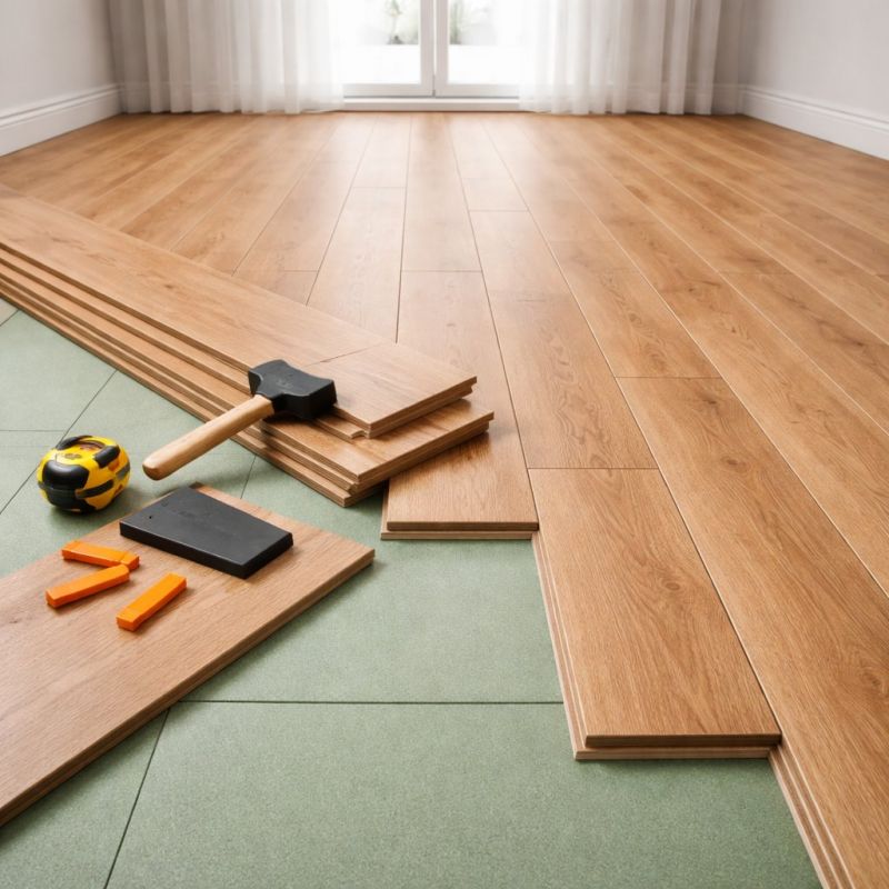 Plank Laminate Installation in Warwick, RI