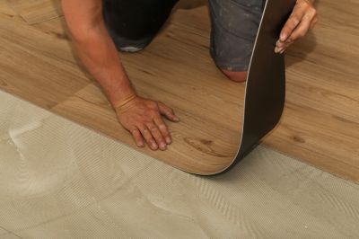 Sheet Linoleum Installation in Lincoln, RI