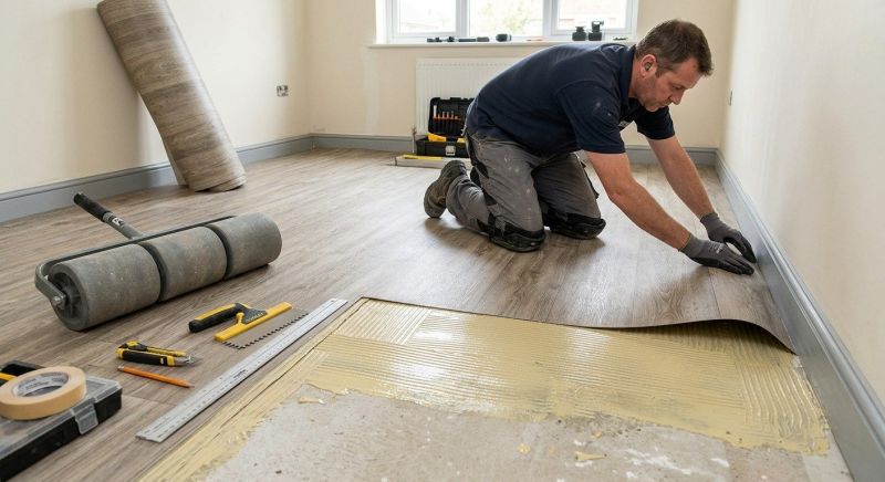 Sheet Vinyl Installation in Pascoag, RI