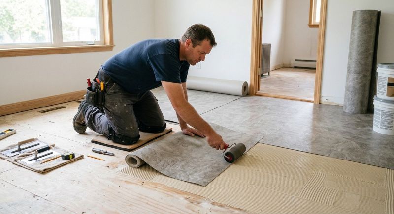 Sheet Vinyl Installation in Pawtucket, RI