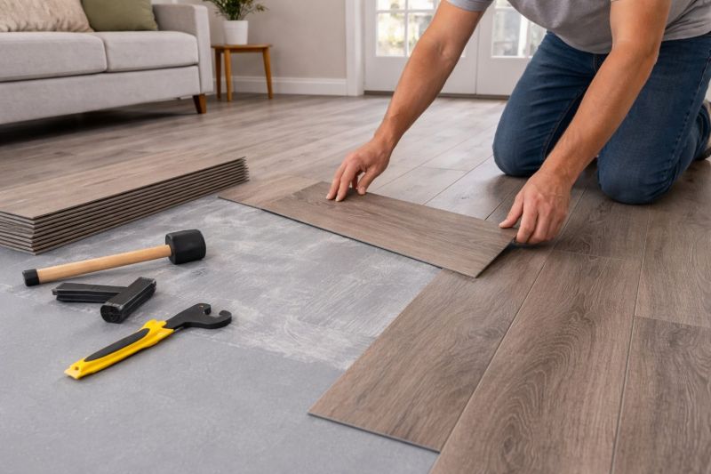 Vinyl Flooring Installation in Hope Valley, RI
