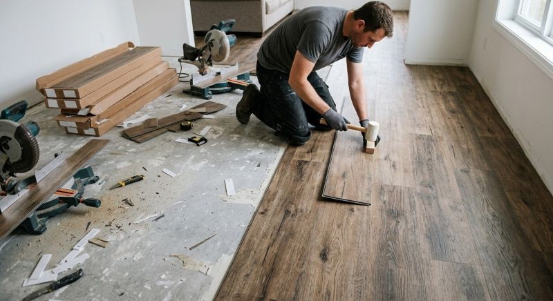Vinyl Flooring Installation in Swansea, MA