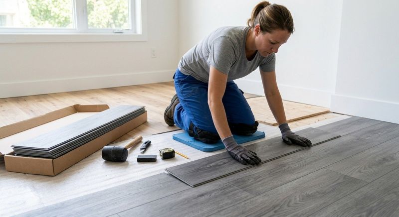 Vinyl Tile Installation in Warwick, RI